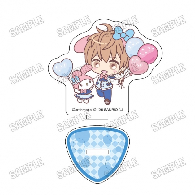 【グッズ-スタンドポップ】「DYNAMIC CHORD」×「サンリオキャラクターズ」 ミニキャラアクリルスタンド④Knight×マイメロディ