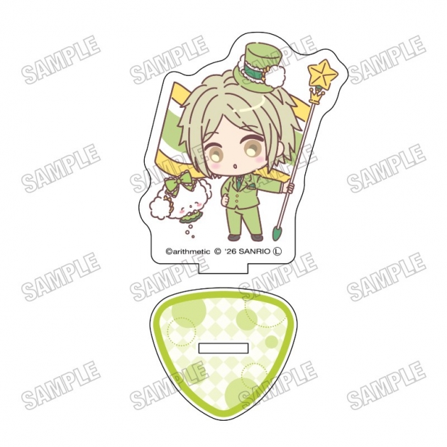 【グッズ-スタンドポップ】「DYNAMIC CHORD」×「サンリオキャラクターズ」 ミニキャラアクリルスタンド⑥珠洲乃千哉×こぎみゅん