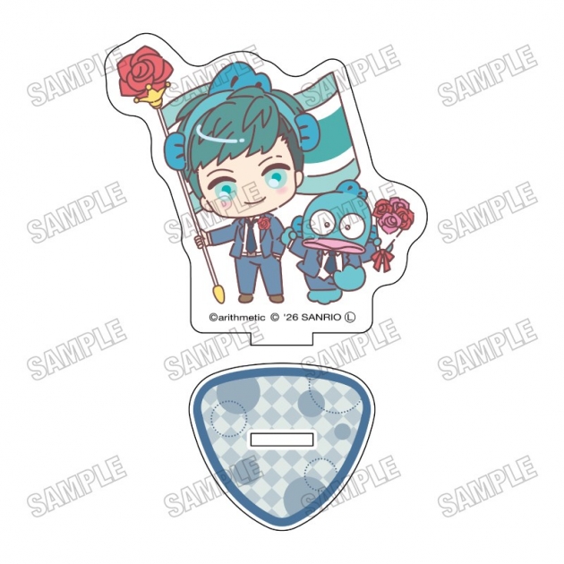 【グッズ-スタンドポップ】「DYNAMIC CHORD」×「サンリオキャラクターズ」 ミニキャラアクリルスタンド⑫SHINOMUNE×ハンギョドン