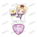 【グッズ-スタンドポップ】「DYNAMIC CHORD」×「サンリオキャラクターズ」 ミニキャラアクリルスタンド⑬NaL×ポムポムプリンの画像