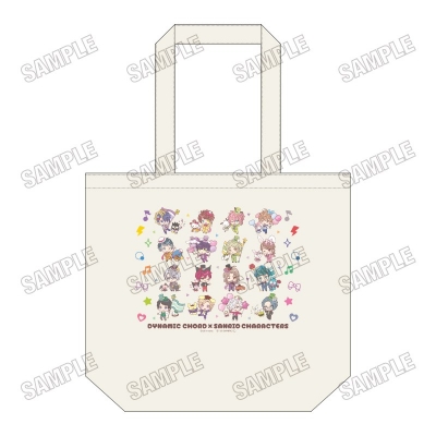 【グッズ-バッグ】「DYNAMIC CHORD」×「サンリオキャラクターズ」 ミニキャラデイリートートバッグ