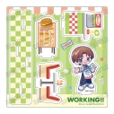 【グッズ-スタンドポップ】「WORKING!!」 描き起こしミニアクリルジオラマ【ダイナーver.】①小鳥遊宗太の画像