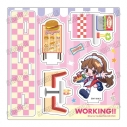 【グッズ-スタンドポップ】「WORKING!!」 描き起こしミニアクリルジオラマ【ダイナーver.】②種島ぽぷらの画像