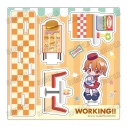 【グッズ-スタンドポップ】「WORKING!!」 描き起こしミニアクリルジオラマ【ダイナーver.】③伊波まひるの画像