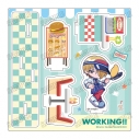 【グッズ-スタンドポップ】「WORKING!!」 描き起こしミニアクリルジオラマ【ダイナーver.】⑤佐藤 潤の画像