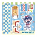【グッズ-スタンドポップ】「WORKING!!」 描き起こしミニアクリルジオラマ【ダイナーver.】⑥相馬博臣の画像
