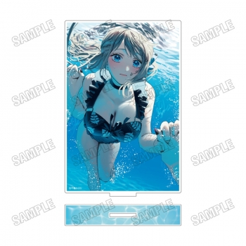 グッズ-スタンドポップ】「千種みのり」 アクリルアートスタンド【水中 