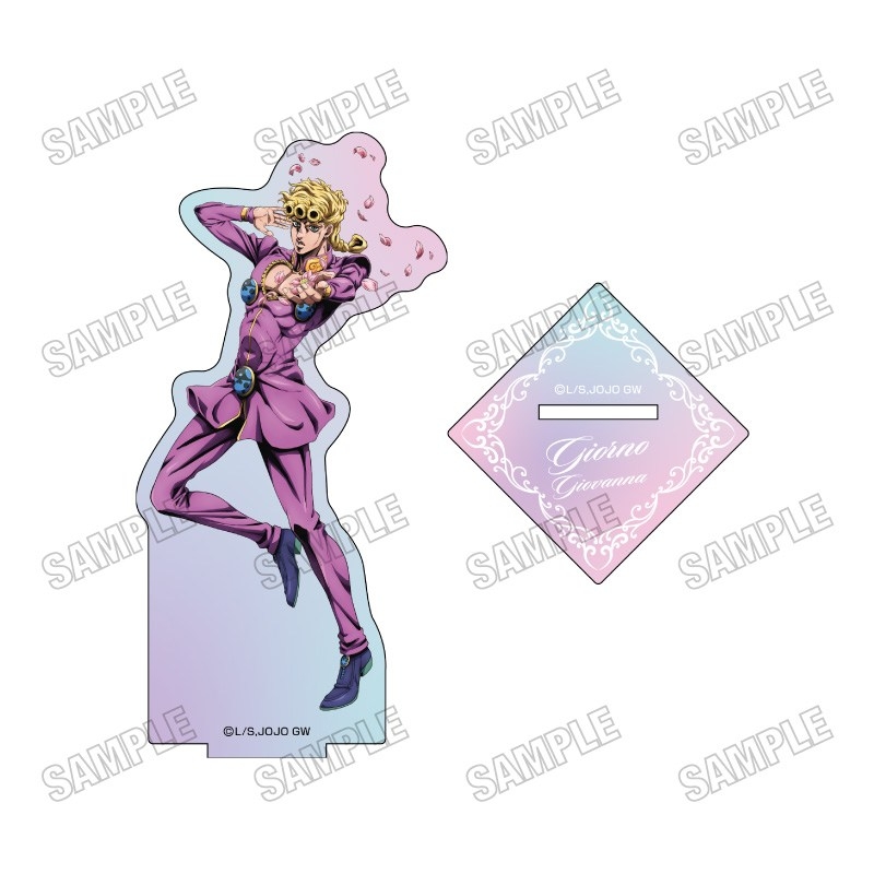 【グッズ-スタンドポップ】アニメ『ジョジョの奇妙な冒険 黄金の風』 描き下ろしオーロラアクリルスタンド【AM2026】①ジョルノ・ジョバァーナ