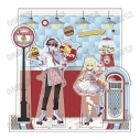 【グッズ-スタンドポップ】殺戮の天使 描き下ろしアクリルジオラマ【ダイナーver.】①の画像