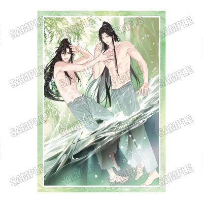 【グッズ-カード】大河幻想ラジオドラマ「魔道祖師」 描き下ろし原画シート【四時四景ver.】②夏