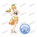 【グッズ-スタンドポップ】TVアニメ「まちカドまぞく 2丁目」 描き下ろしBIGアクリルスタンドLL【海の家「あすら」ver.】④陽夏木ミカンの画像