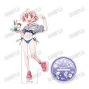 【グッズ-スタンドポップ】「ゆゆ式」 描き下ろしBIGアクリルスタンドLL【海の家ver.】①野々原 ゆずこの画像