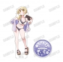 【グッズ-スタンドポップ】「ゆゆ式」 描き下ろしBIGアクリルスタンドLL【海の家ver.】②櫟井 唯の画像