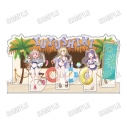 【グッズ-スタンドポップ】「ゆゆ式」 描き下ろしアクリルジオラマ【海の家ver.】の画像