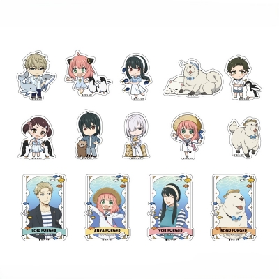 【グッズ-ステッカー】TVアニメ『SPY×FAMILY』 トレーディング ダイカットステッカー