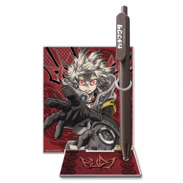 【グッズ-セットもの】TVアニメ『ガチアクタ』 コーヒーグラウンド ペン アクリルペンスタンド付き ルド