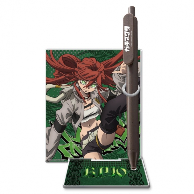 【グッズ-セットもの】TVアニメ『ガチアクタ』 コーヒーグラウンド ペン アクリルペンスタンド付き リヨウ