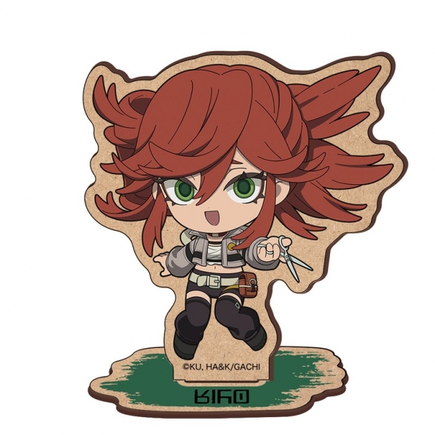 【グッズ-スタンドポップ】TVアニメ『ガチアクタ』 木製キャラスタンド ミニキャラ リヨウ