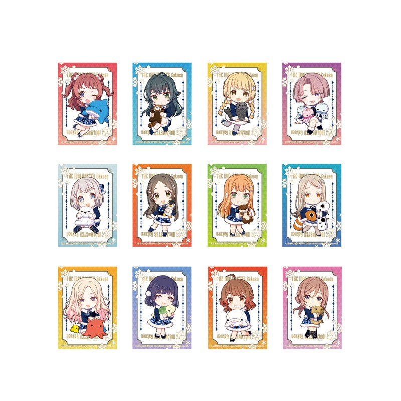 【グッズ-カード】学園アイドルマスター トレーディングクリアカード 初星パラダイスver.(ミニキャラ)