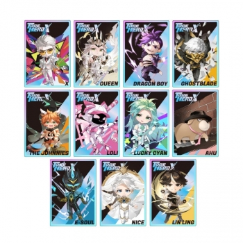 グッズ-カード】「TO BE HERO X」 ステータス風トレーディングオーロラ 