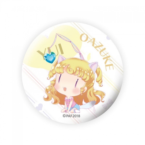 グッズ-バッチ】プリティーオールフレンズ おあずけ缶バッジ 夢川ゆい 