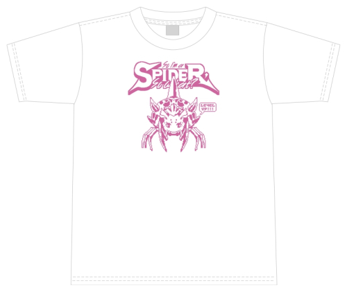 グッズ Tシャツ 蜘蛛ですが なにか レベルアップｔシャツ ザナ ホロワ アニメイト