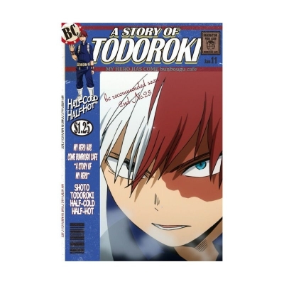 【グッズ-ポストカード】僕のヒーローアカデミア A STORY BOOKモチーフ ポストカード 轟焦凍