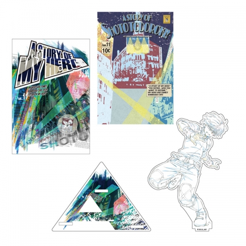 グッズ スタンドポップ 僕のヒーローアカデミア アクリルスタンド 背景2種付き 轟焦凍 アニメイト