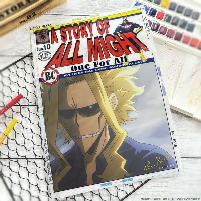 【グッズ-クリアファイル】僕のヒーローアカデミア A STORYモチーフクリアファイル オールマイト