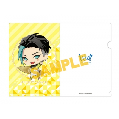 【グッズ-クリアファイル】アニメ『WAVE!!~サーフィンやっぺ!!~』 ミニクリアファイルセット 森ウィリアム聡一郎