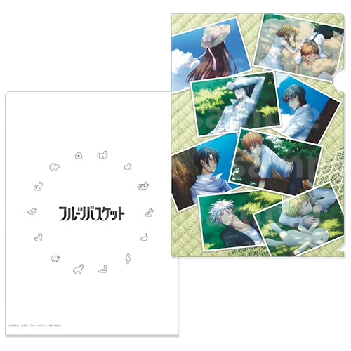 グッズ クリアファイル フルーツバスケット クリアファイルセット アニメイト