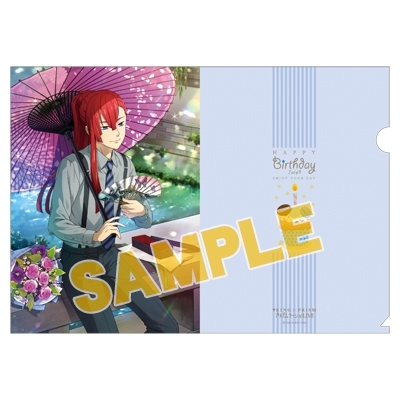 グッズ クリアファイル King Of Prism プリズムラッシュ Live クリアファイル Happy Birthday Ver 太刀花 ユキノジョウ アニメイト