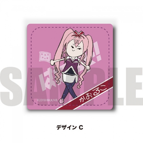 グッズ バッチ はねバド レザーバッジ ぬるフレc 芹ヶ谷薫子 アニメイト