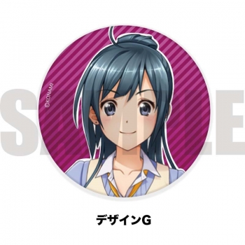 グッズ-バッチ】ときめきアイドル 3WAY缶バッジ(54mmサイズ) G / 片桐 