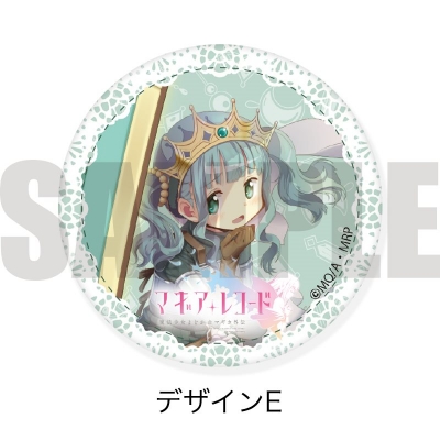 【グッズ-バッチ】マギアレコード 魔法少女まどか☆マギカ外伝 レザーバッジ E 二葉さな