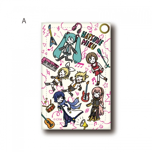 グッズ パスケース 初音ミク パスケース Playp 総柄a 白 アニメイト