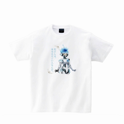 【グッズ-Tシャツ】『ディズニー ツイステッドワンダーランド』 Tシャツ ホワイト オルト&セリフ L