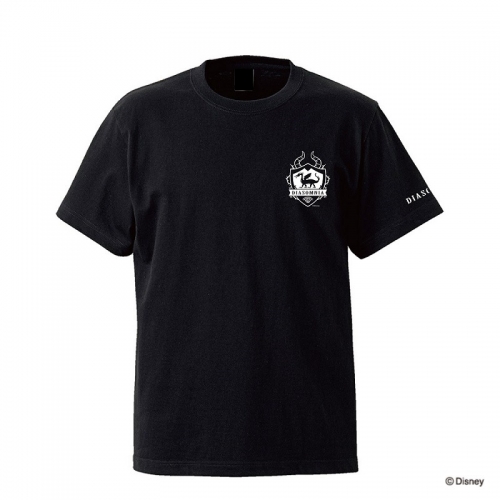 グッズ Tシャツ ディズニー ツイステッドワンダーランド ディアソムニア寮 運動着tシャツ ブラック Xl アニメイト