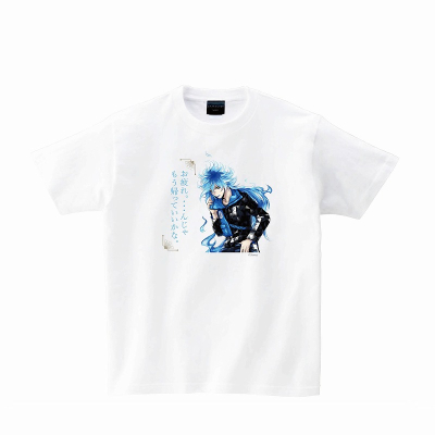【グッズ-Tシャツ】『ディズニー ツイステッドワンダーランド』 Tシャツ ホワイト イデア&セリフ L