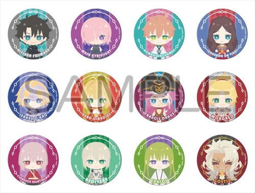 グッズ バッチ Fate Grand Order 終局特異点 冠位時間神殿ソロモン ぱすきゃら トレーディング缶バッジ アニメイト
