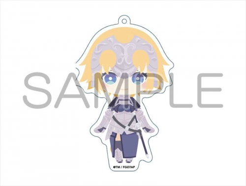 グッズ キーホルダー Fate Grand Order 終局特異点 冠位時間神殿ソロモン ぱすきゃら アクリルキーホルダー ジャンヌ ダルク アニメイト