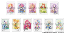 【グッズ-ブロマイド】アイカツスターズ! キャラナップコレクション ~マーチングコーデ&ヴィーナスコーデ~の画像