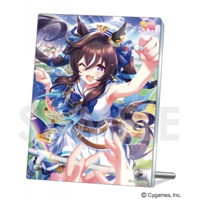 【グッズ-置きもの】ウマ娘 プリティーダービー アクリルプレート Vol.12 2.ヴィブロス