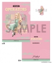 【グッズ-セットもの】アークナイツ クリアファイル&ダイカットステッカーセット~OPERATORS HOLIDAY 2~ ブレミシャインの画像