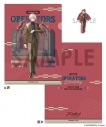【グッズ-セットもの】アークナイツ クリアファイル&ダイカットステッカーセット~OPERATORS HOLIDAY 2~ 聖約イグゼキュターの画像