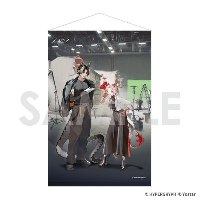 【グッズ-タペストリー】アークナイツ タペストリー~OPERATORS HOLIDAY 2~ チョンユエ&ニェン