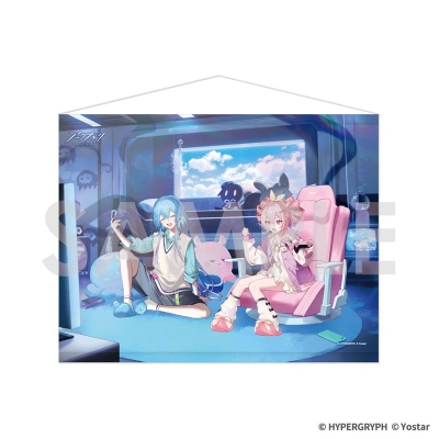 【グッズ-タペストリー】アークナイツ タペストリー~OPERATORS HOLIDAY 2~ ミヅキ&U-Official