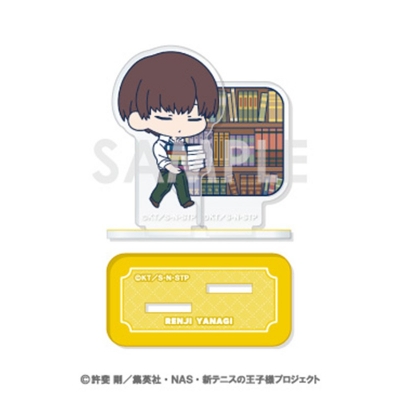 【グッズ-スタンドポップ】新テニスの王子様 ミニキャラアクリルスタンド―WORKPLACE― 9.柳 蓮二