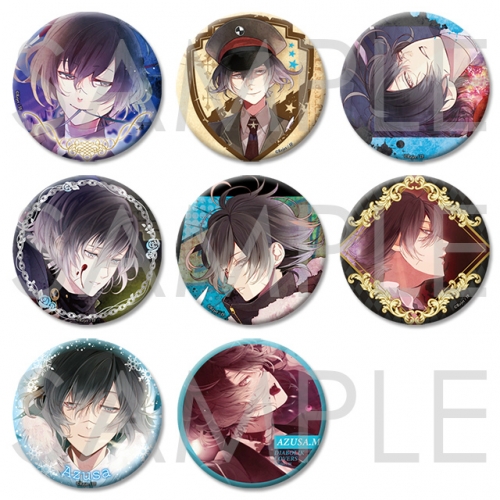 グッズ バッチ Diabolik Lovers ビッグ缶バッジコレクション アズサ アニメイト