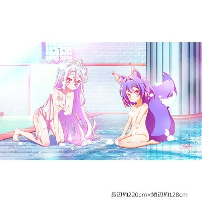 グッズ-シーツ】ノーゲーム・ノーライフ 描き下ろしシーツ(白&初瀬いづ 